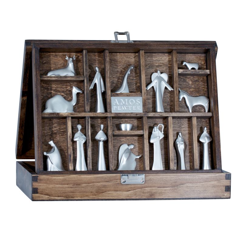 Nativity Box | | Amos Pewter