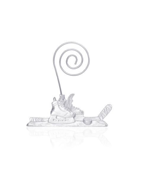 HOCKEY MINI PICTURE HOLDER -  - Amos Pewter