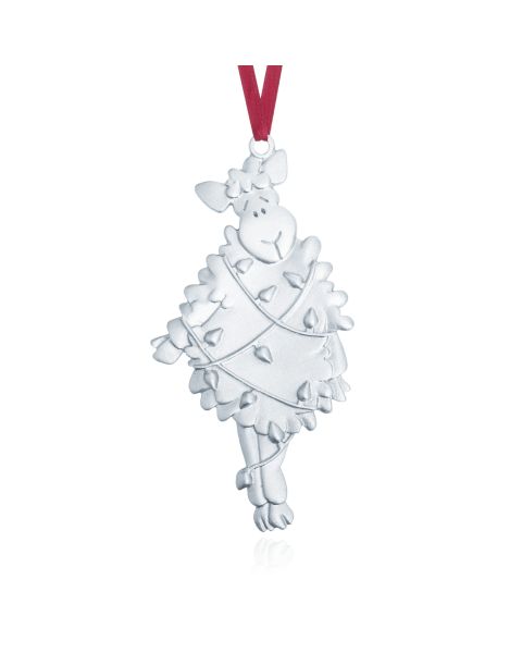 EWELTIDE CHEER ORNAMENT -  - Amos Pewter