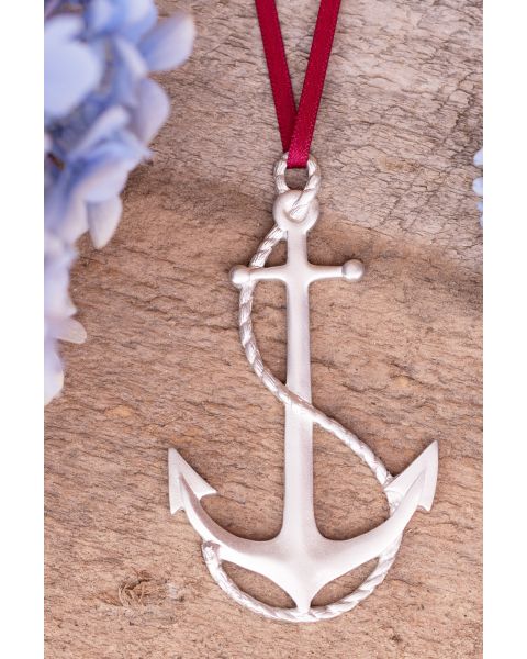 ANCHOR ORNAMENT -  - Amos Pewter