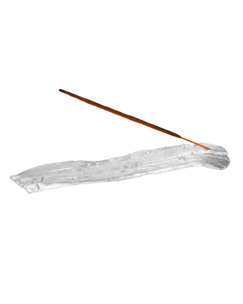 BEACH TREASURE DRIFTWOOD INCENSE HOLDER -  - Amos Pewter