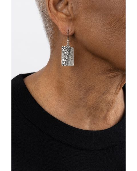 CORDOVA EARRINGS -  - Amos Pewter