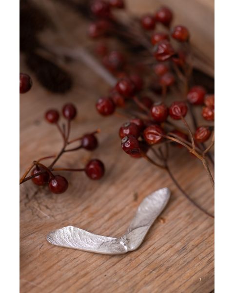 MAPLE KEY -  - Amos Pewter
