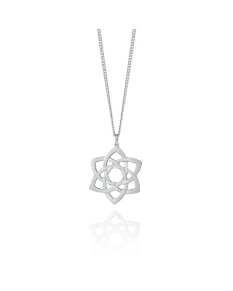 CELTIC ROSE NECKLACE -  - Amos Pewter