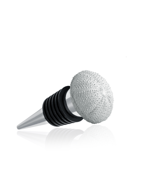 SEA URCHIN WINE STOPPER -  - Amos Pewter