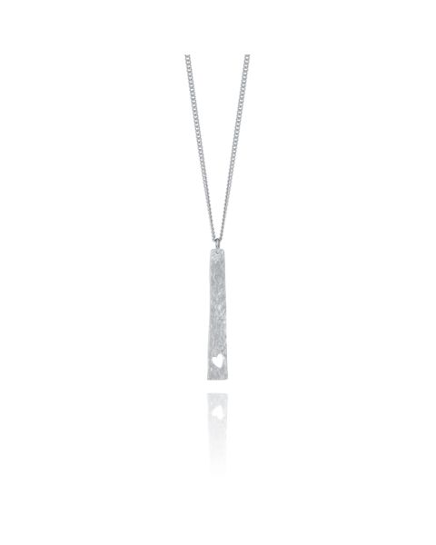 HEART BEAT NECKLACE -  - Amos Pewter