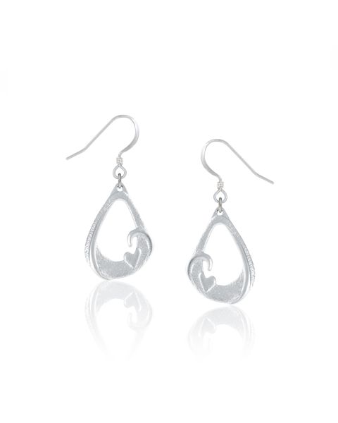 AMOUR EARRINGS -  - Amos Pewter