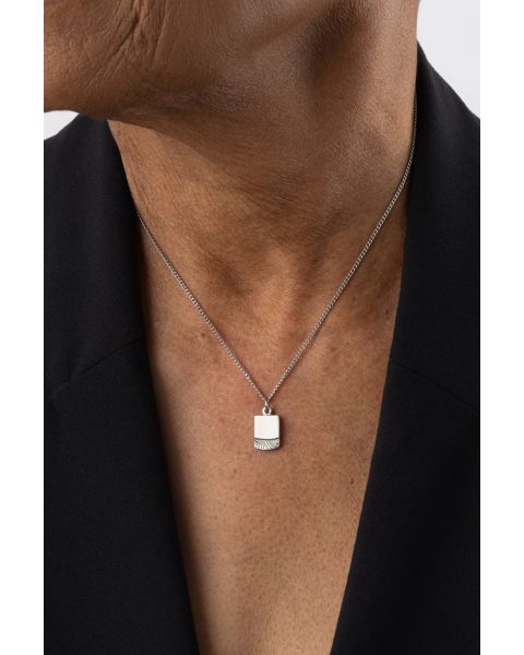 MOKUME NECKLACE -  - Amos Pewter