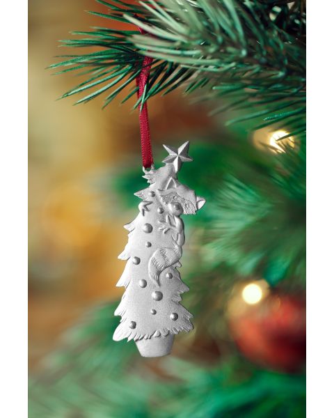 CHRISTMAS BANDIT ORNAMENT -  - Amos Pewter