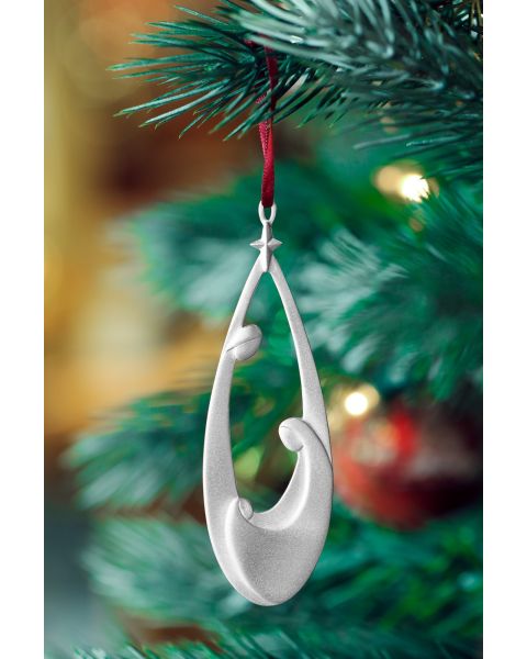 NATIVITY ORNAMENT -  - Amos Pewter