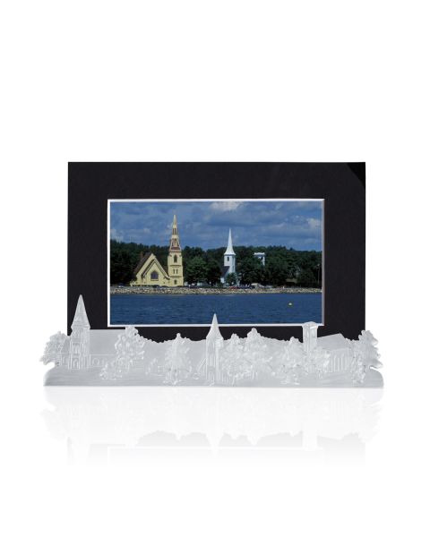 THREE CHURCHES PICTURE HOLDER