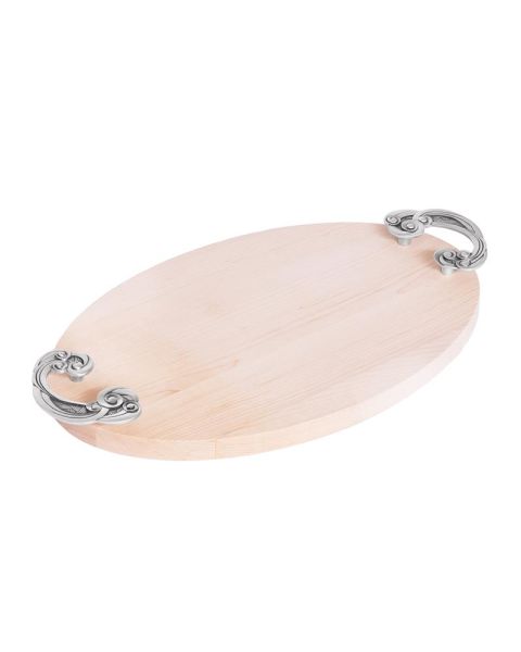 WAVE CHEESE BOARD -  - Amos Pewter