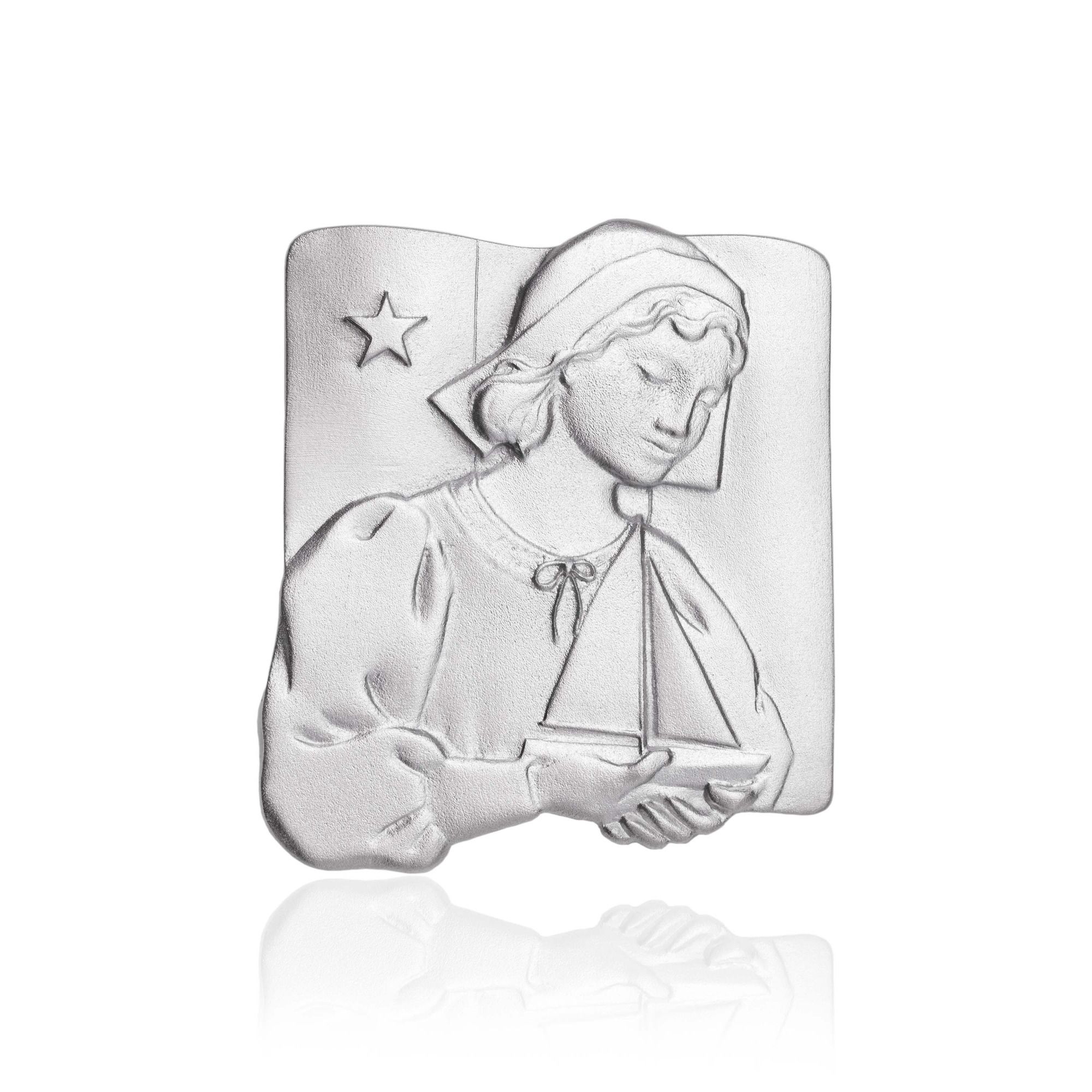EVANGELINE MAGNET -  - Amos Pewter