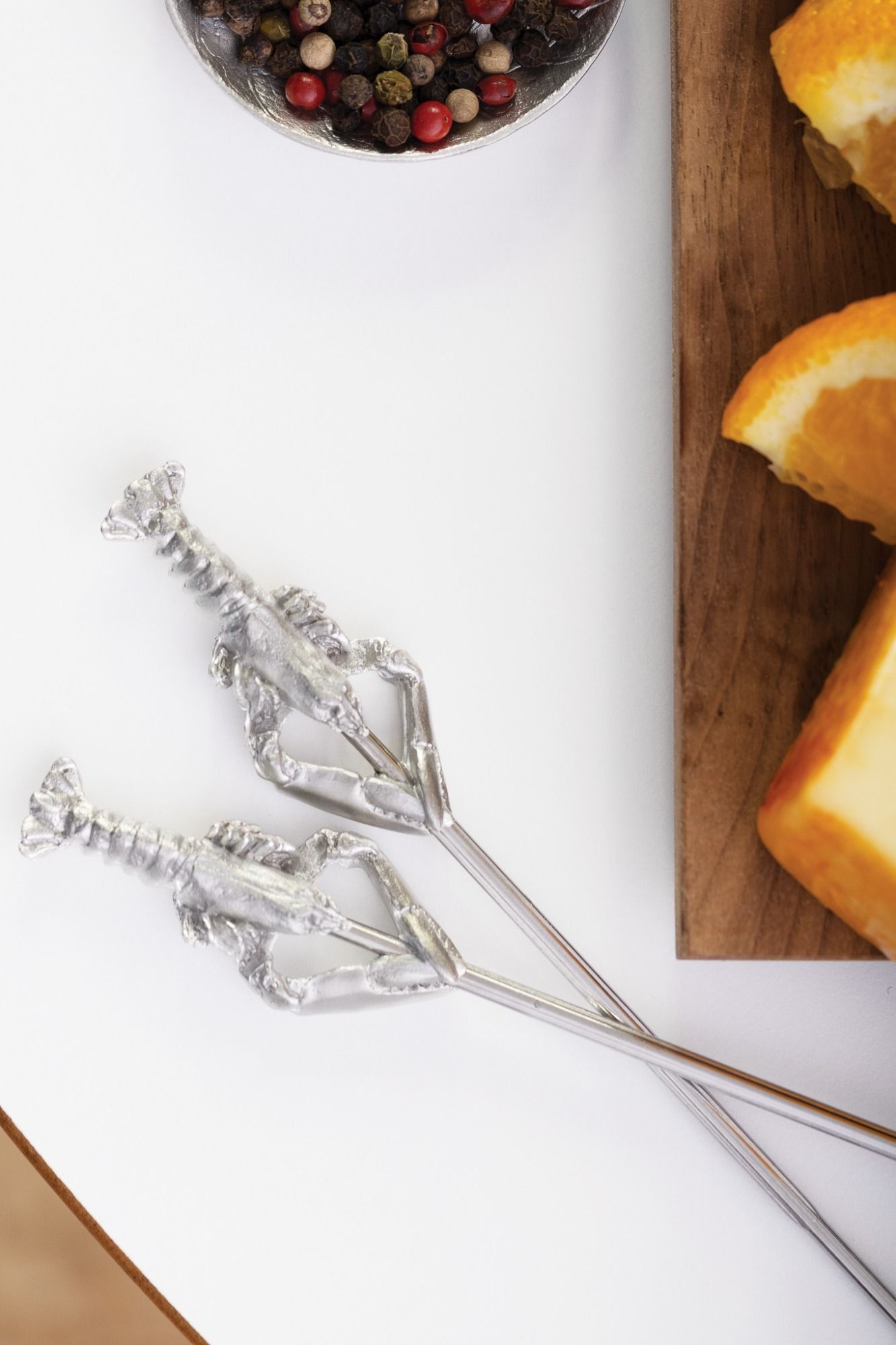 LOBSTER FORK -  - Amos Pewter
