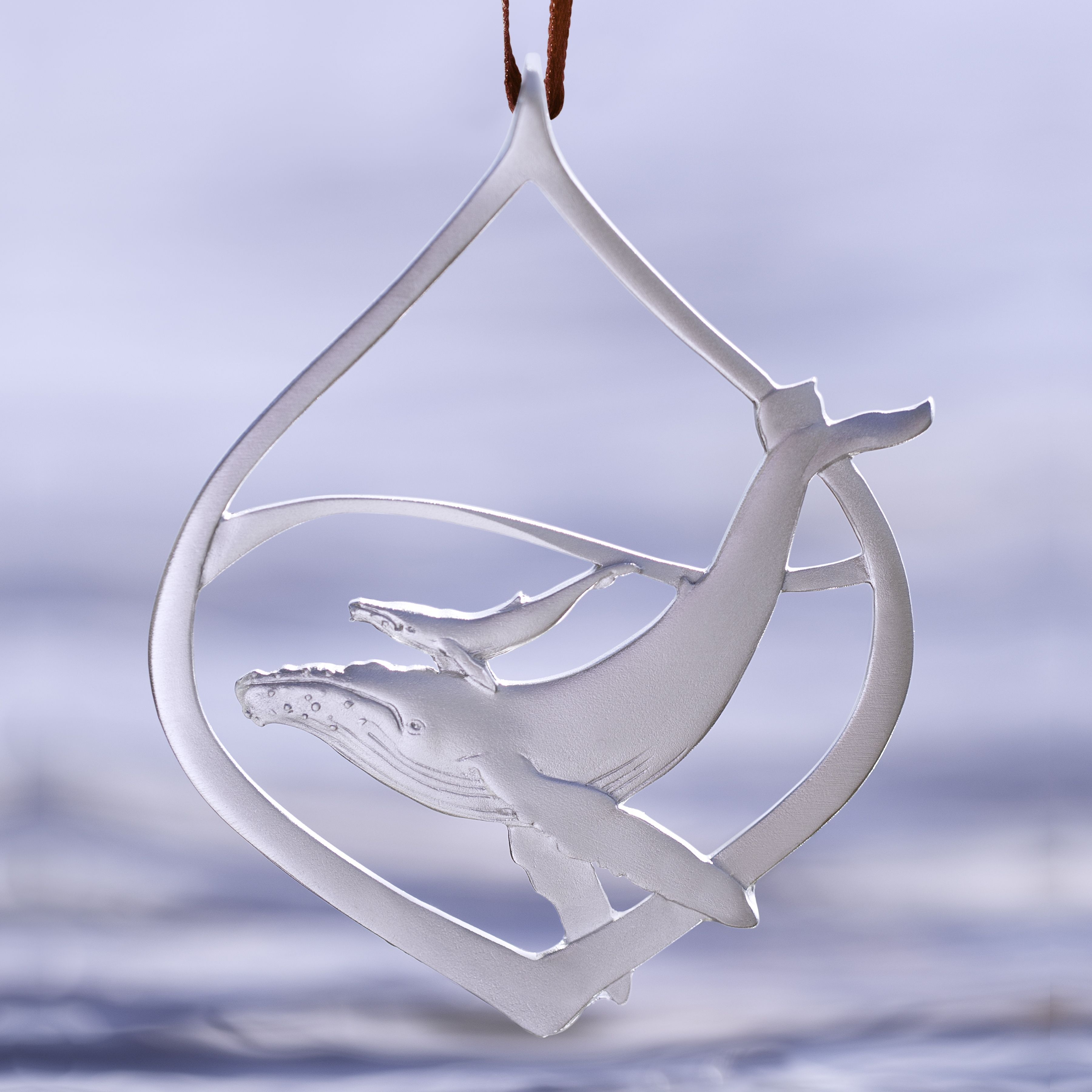 HUMPBACK COLLECTOR ORNAMENT 2019 -  - Amos Pewter