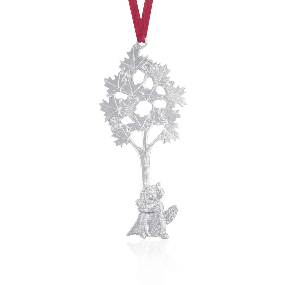 BEAVER ORNAMENT -  - Amos Pewter