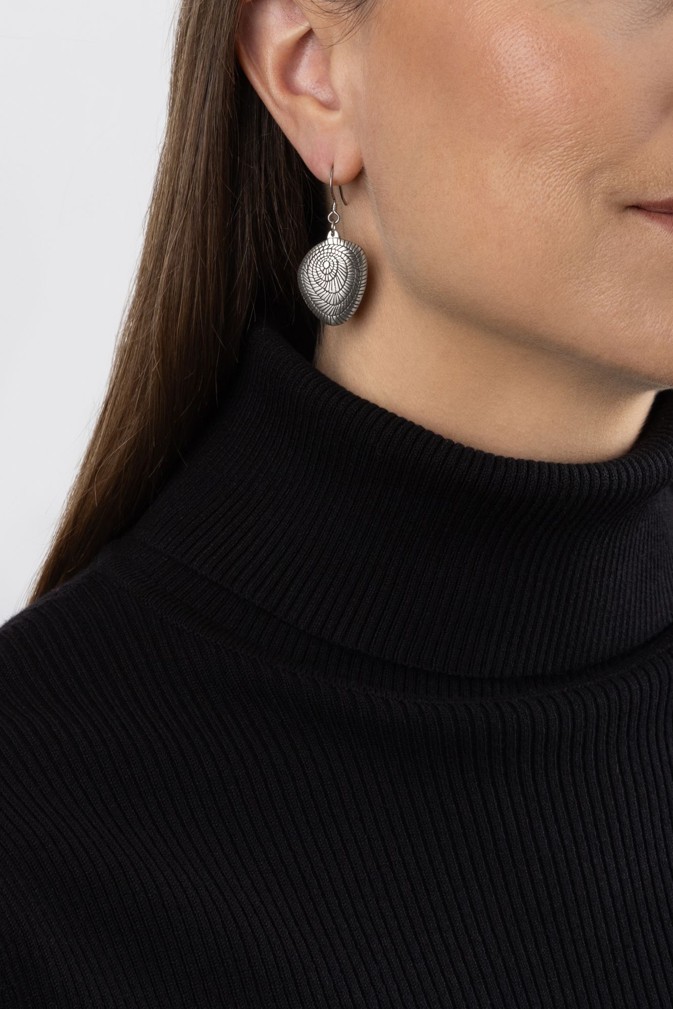 CIRQUE EARRINGS -  - Amos Pewter