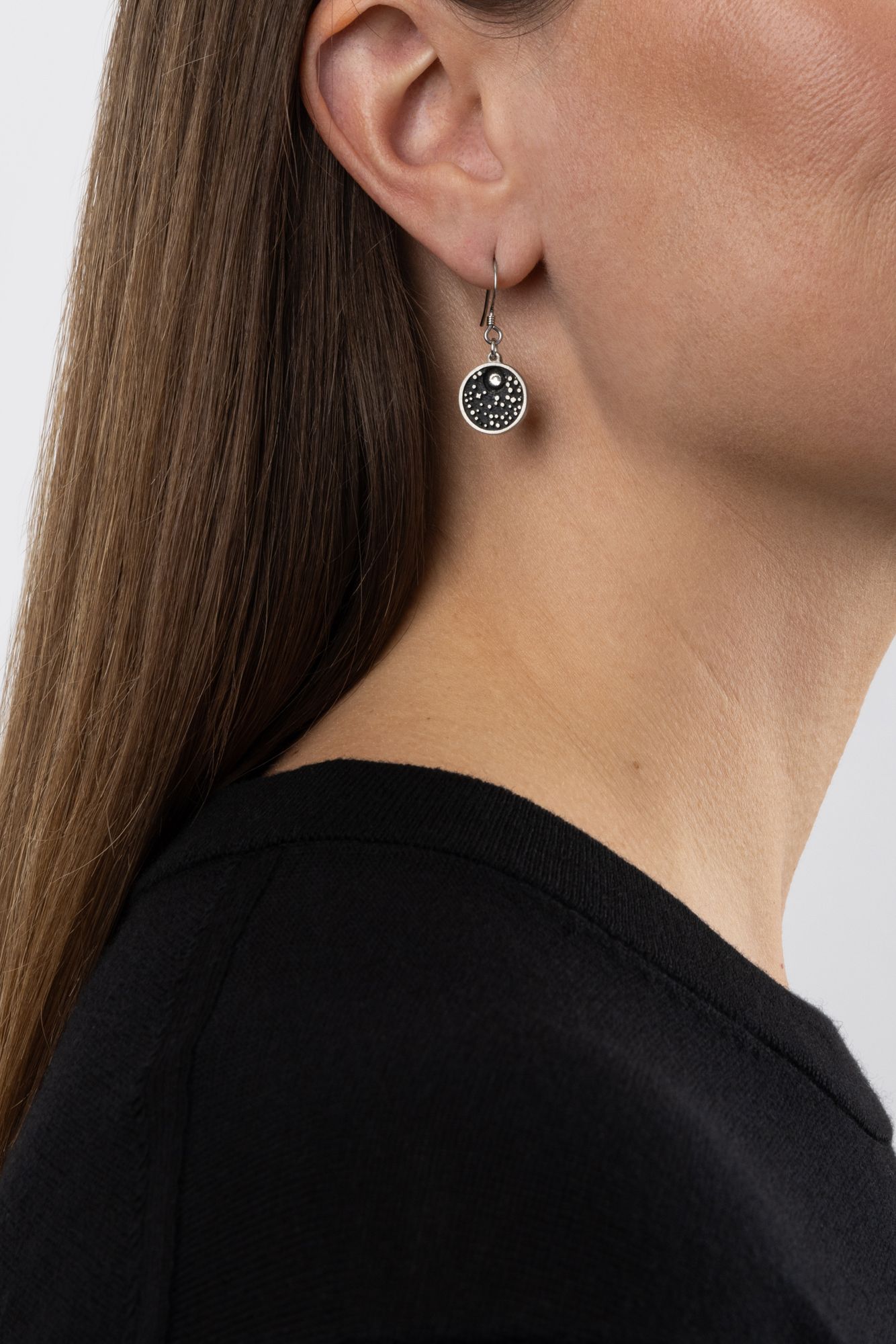 CONSTELLATION EARRINGS -  - Amos Pewter