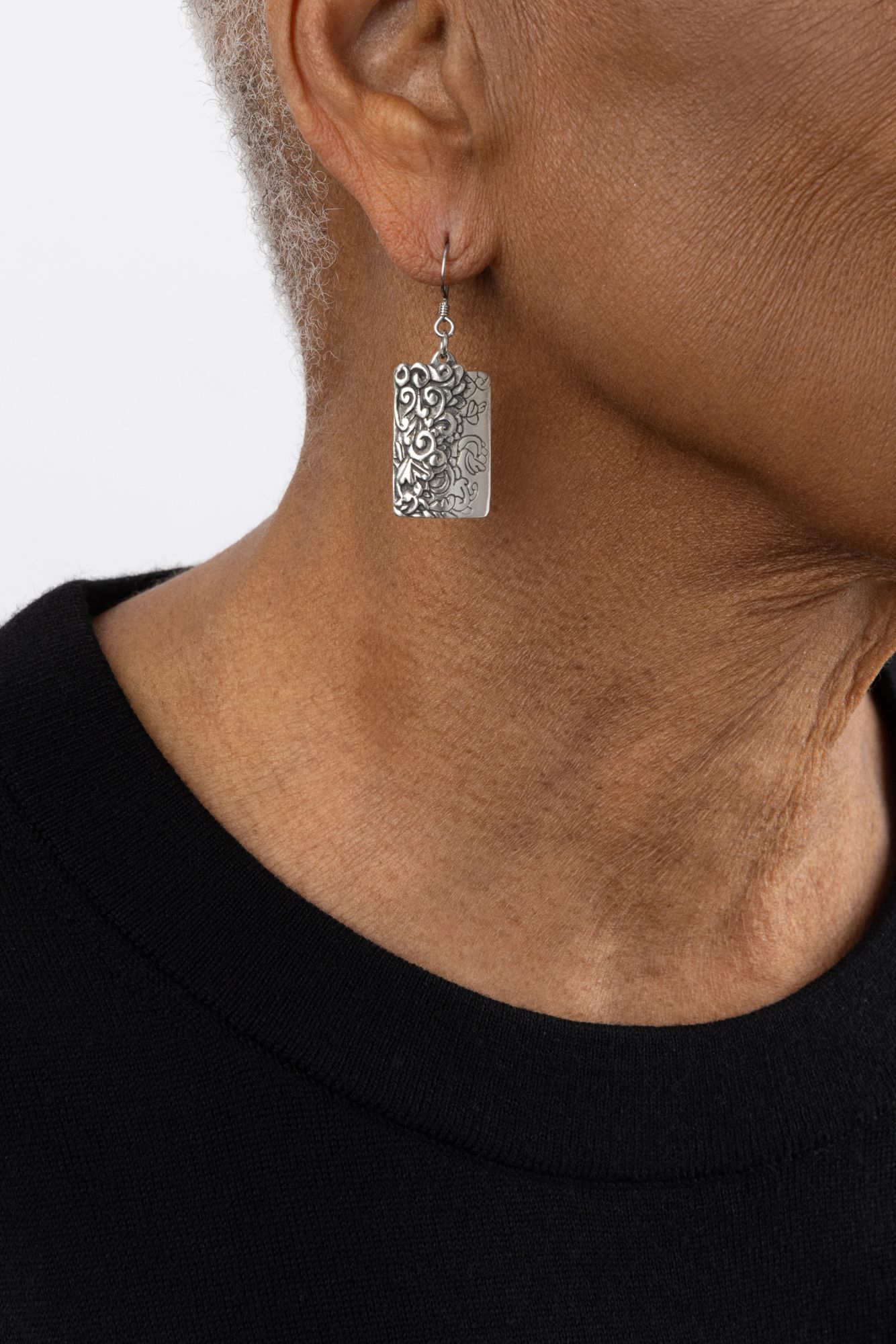 CORDOVA EARRINGS -  - Amos Pewter