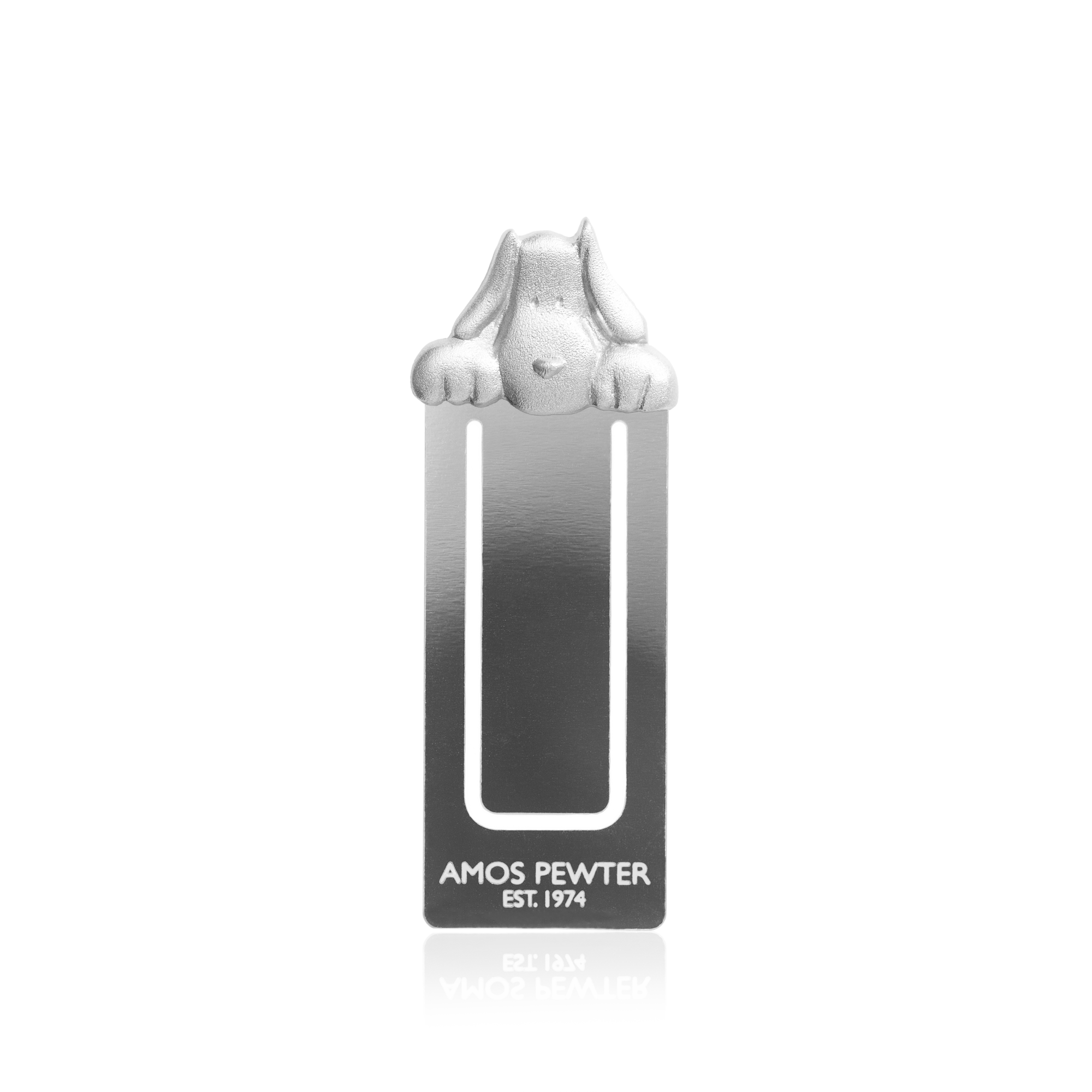 DOG BOOKMARK -  - Amos Pewter