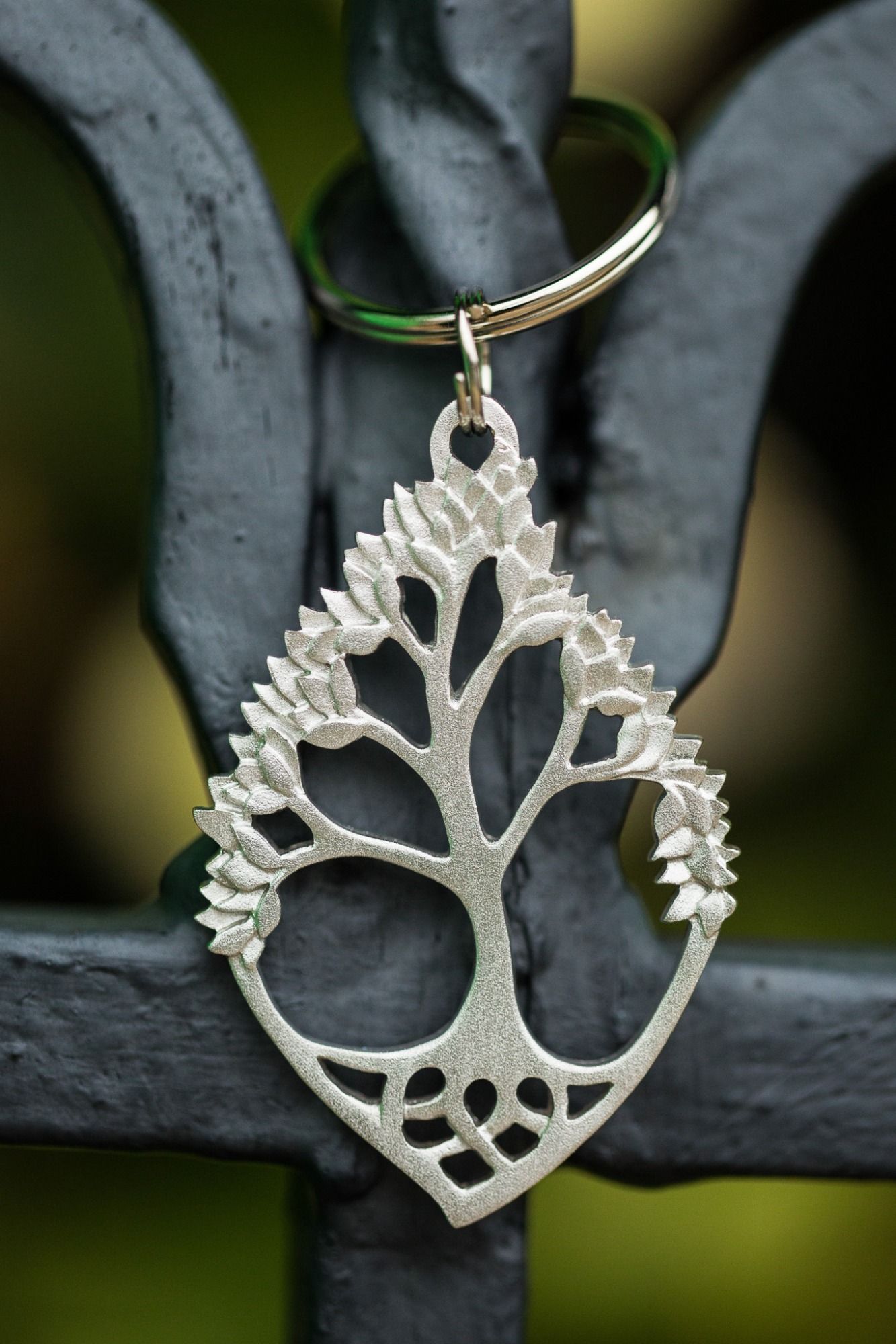 TREE OF LIFE KEY RING -  - Amos Pewter