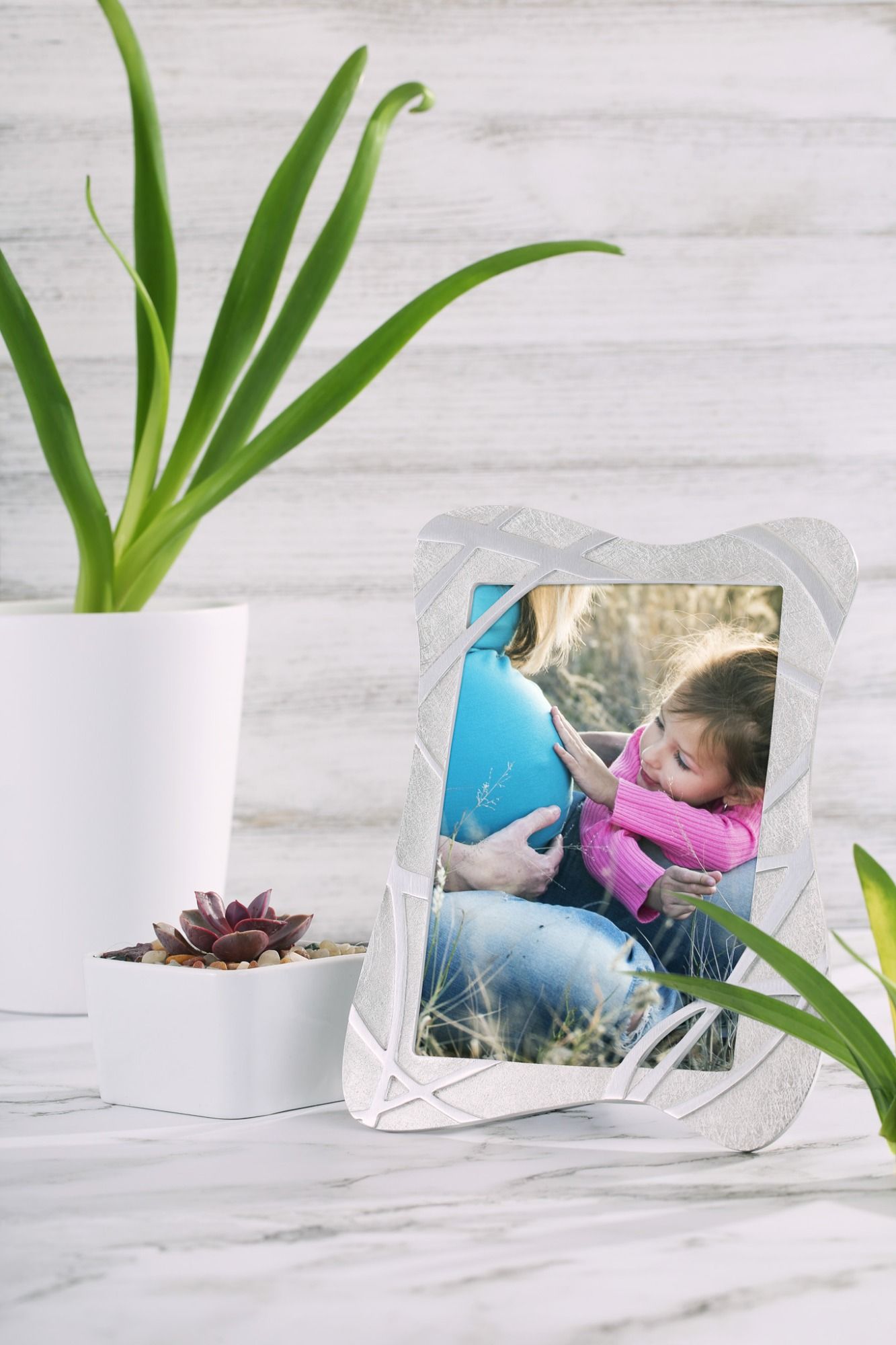JOURNEY PICTURE FRAME, 5 X 7 -  - Amos Pewter
