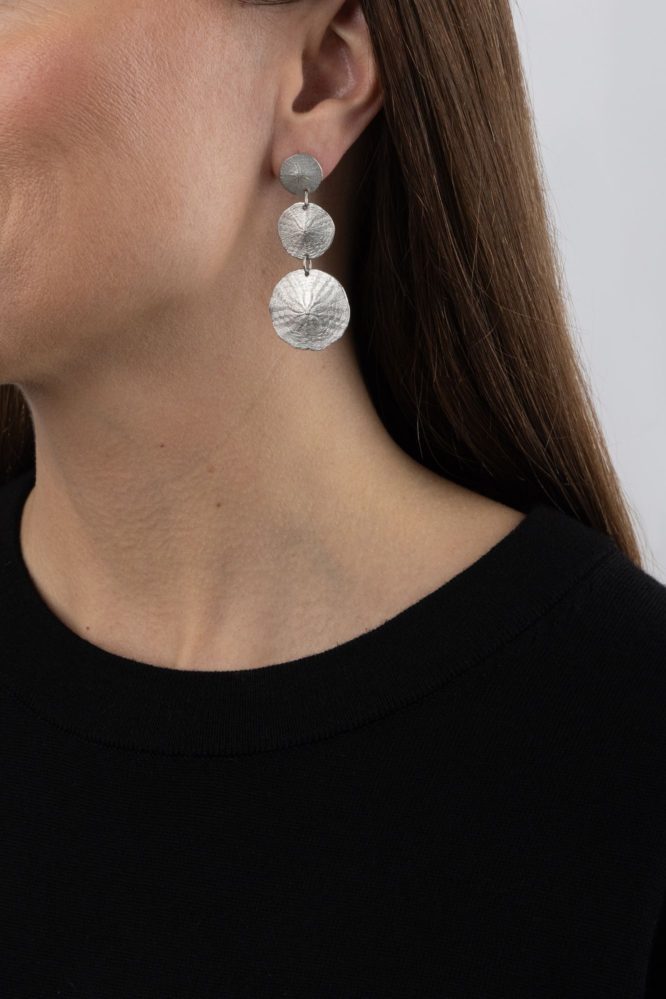 LUNA EARRINGS -  - Amos Pewter
