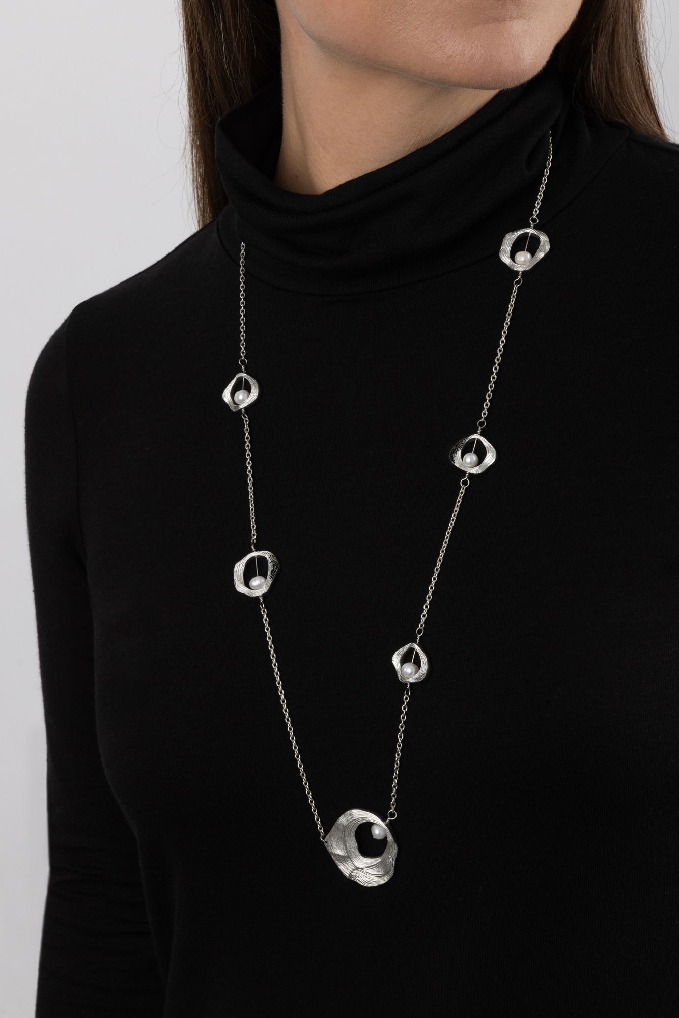 LUSTRE NECKLACE -  - Amos Pewter