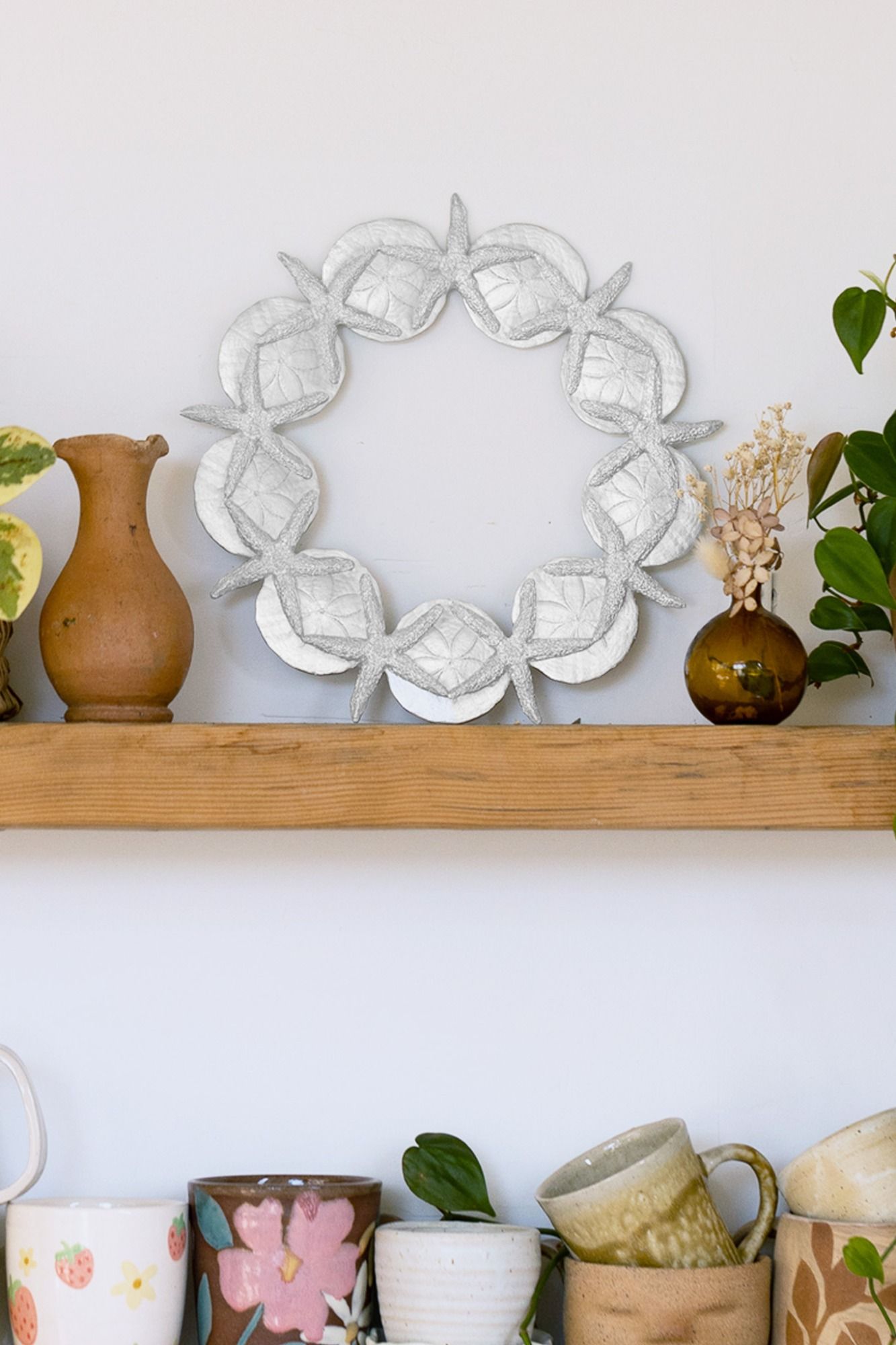 SEA WREATH -  - Amos Pewter