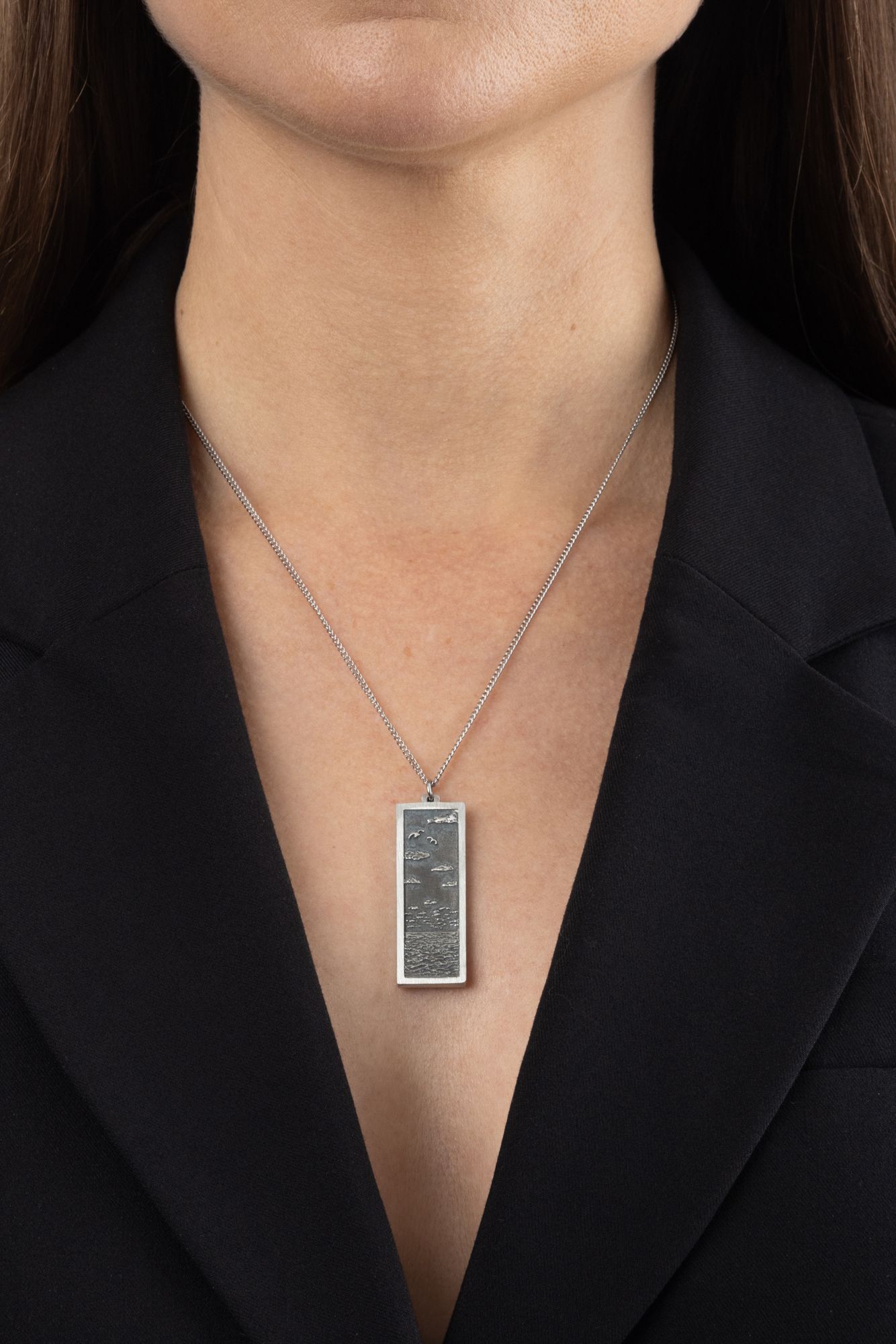 SEASCAPE NECKLACE -  - Amos Pewter