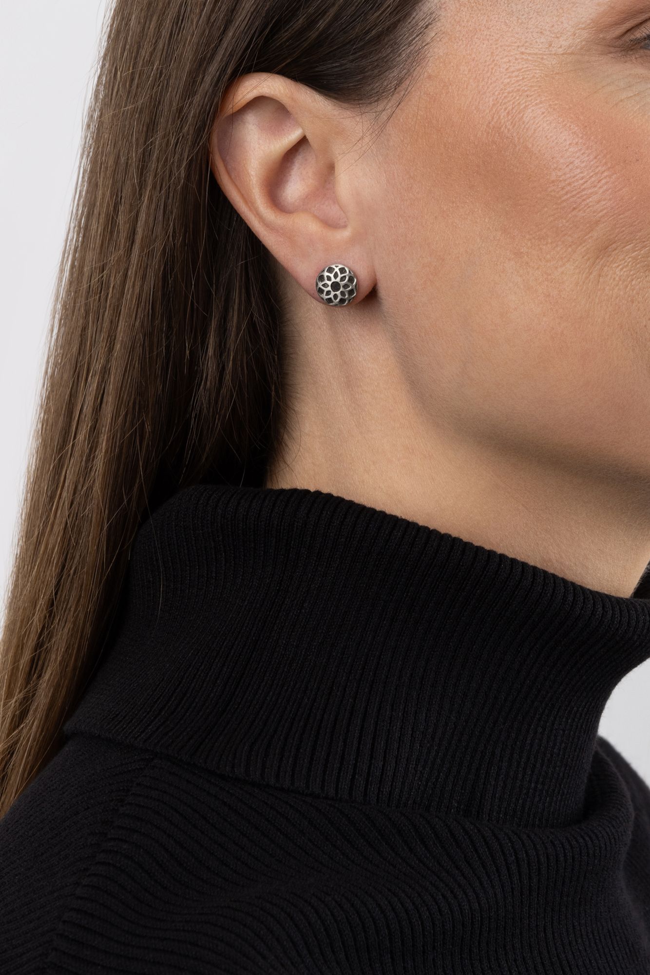 SOLSTICE EARRINGS -  - Amos Pewter