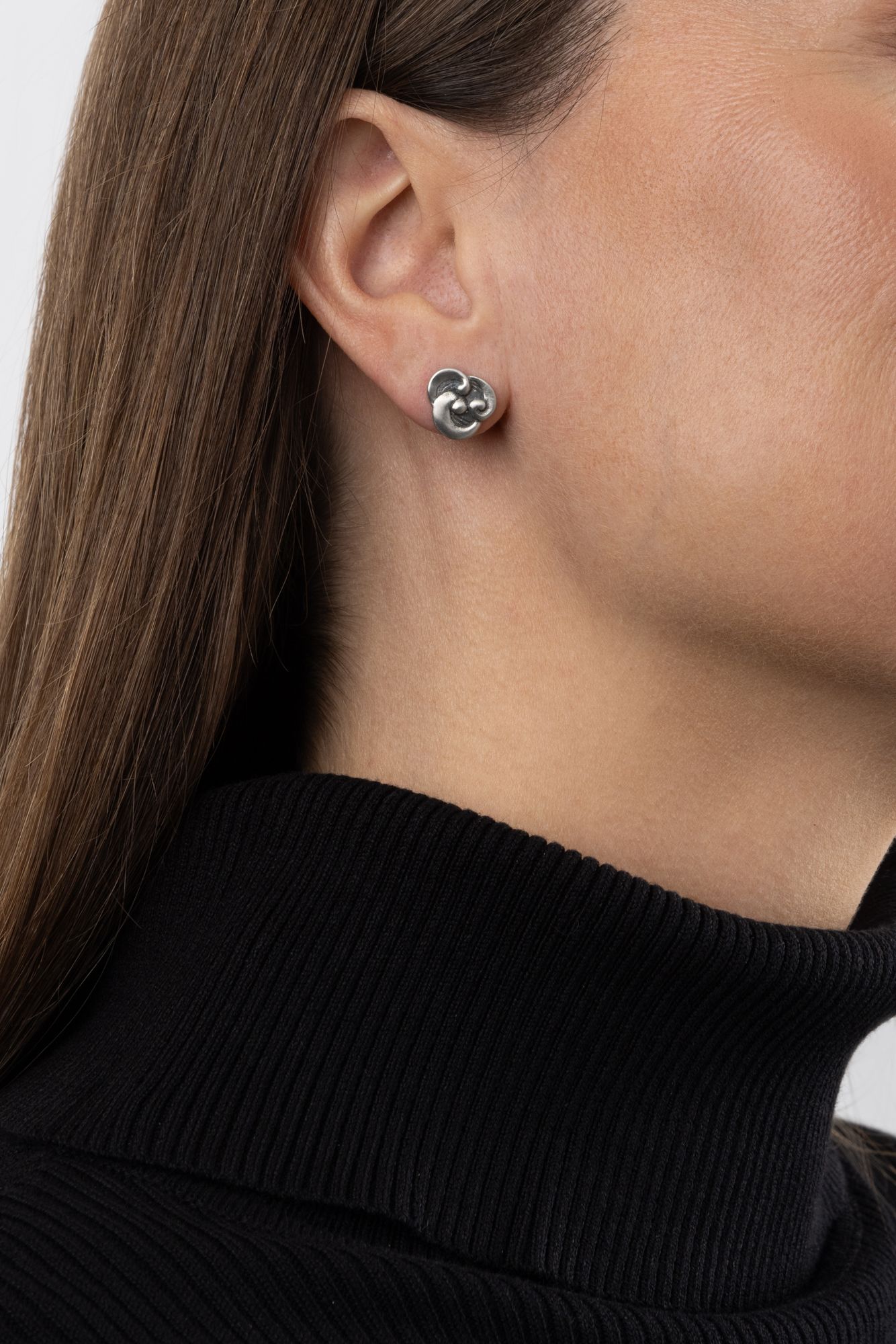 WAVE EARRINGS -  - Amos Pewter