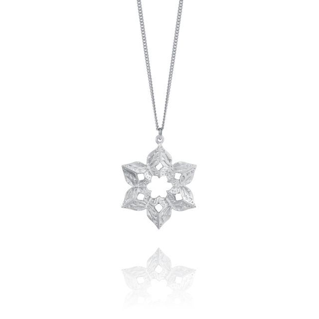 WINTER BLOSSOM NECKLACE -  - Amos Pewter