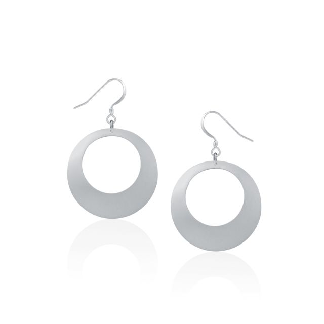 ECLIPSE EARRINGS -  - Amos Pewter