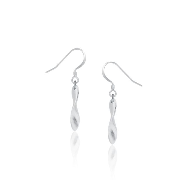 INFINITY EARRINGS -  - Amos Pewter