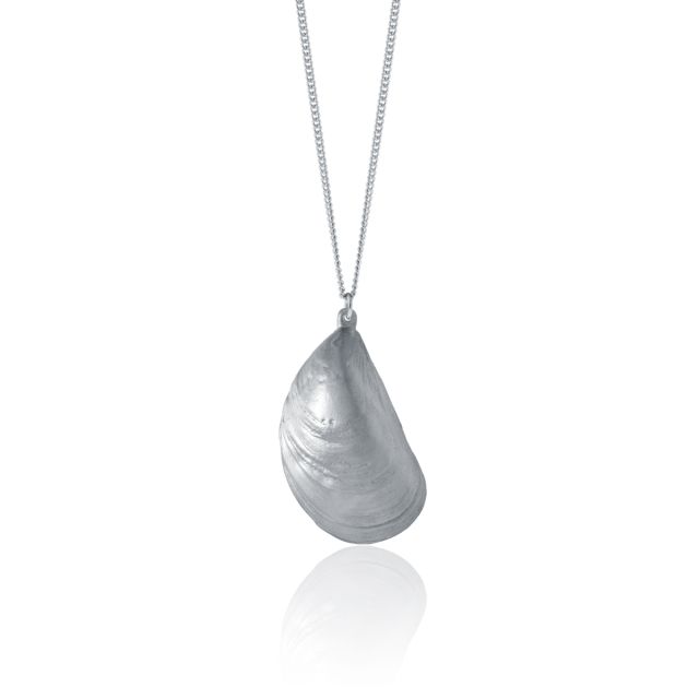 MUSSEL NECKLACE -  - Amos Pewter