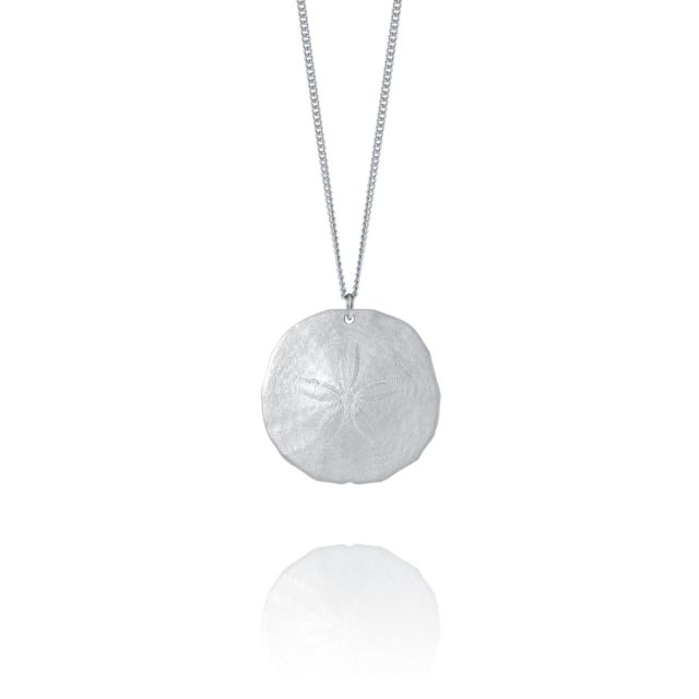 SAND DOLLAR NECKLACE -  - Amos Pewter