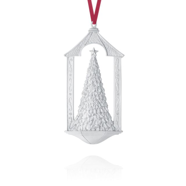 O CHRISTMAS TREE ORNAMENT -  - Amos Pewter