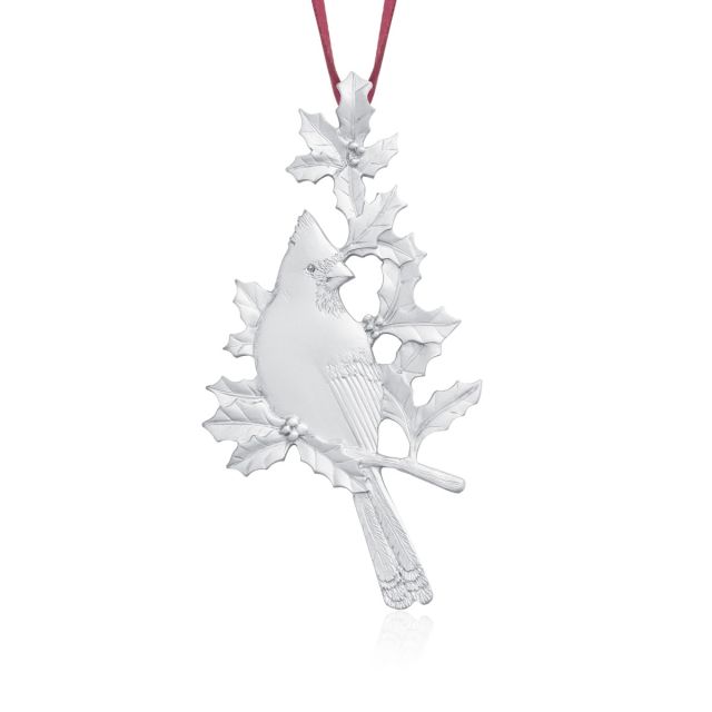 CARDINAL COLLECTOR ORNAMENT 2016 - - Amos Pewter