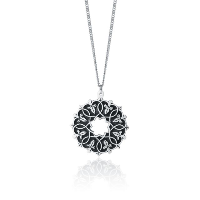 KALEIDOSCOPE NECKLACE -  - Amos Pewter