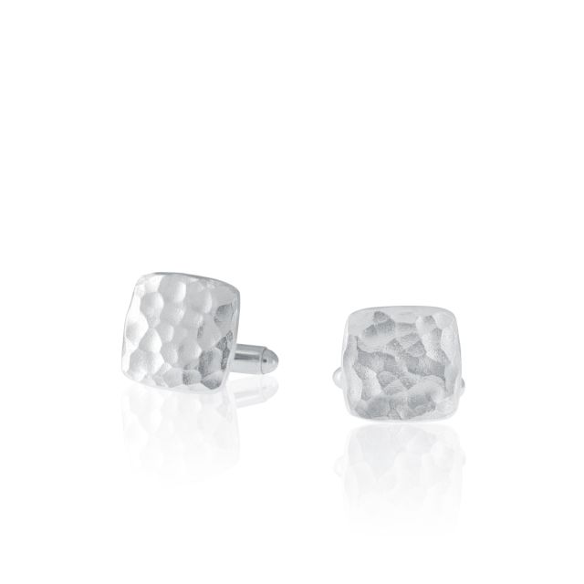 FORGED CUFF LINKS -  - Amos Pewter
