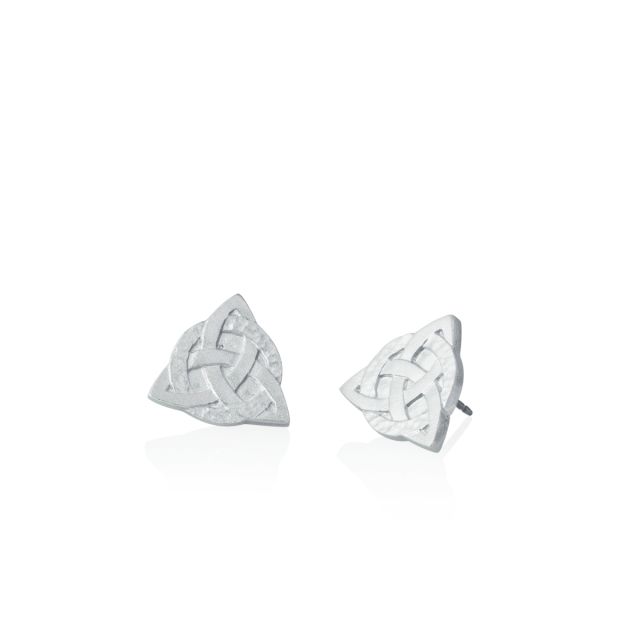 CELTIC TRINITY EARRINGS -  - Amos Pewter