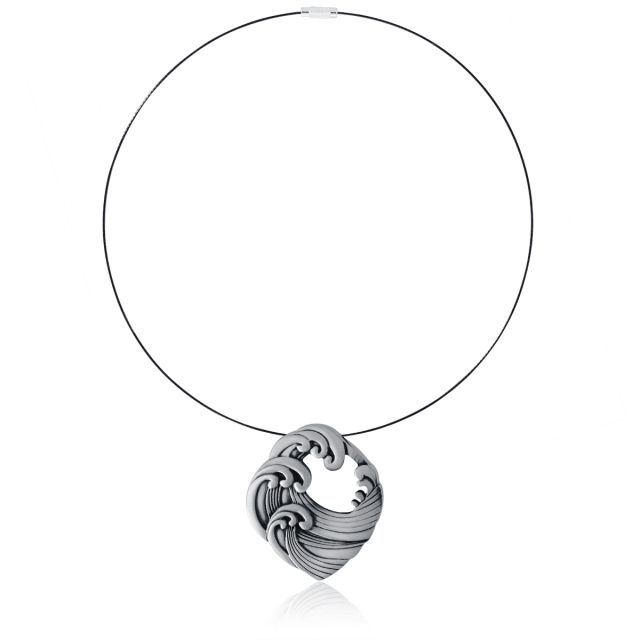 WAVE CHOKER -  - Amos Pewter