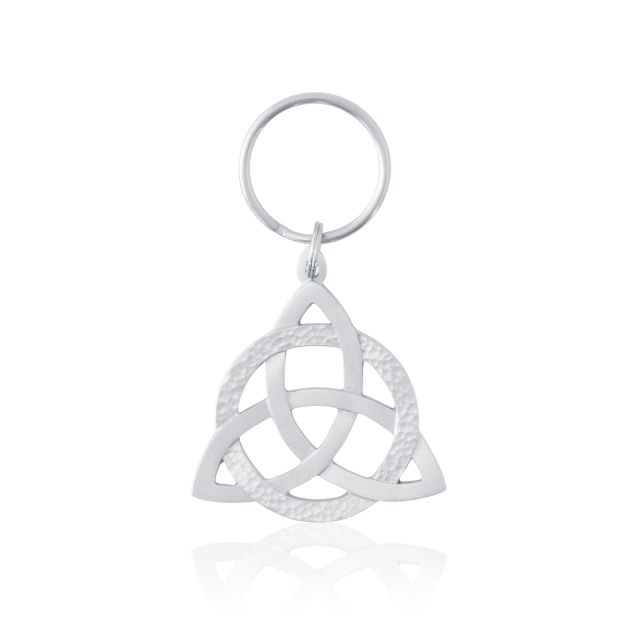 CELTIC TRINITY KEY RING -  - Amos Pewter