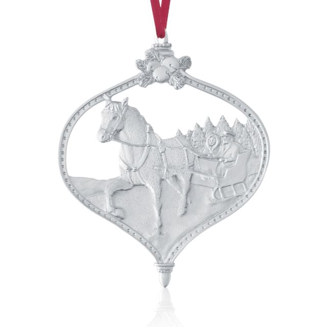JINGLE BELLS ORNAMENT -  - Amos Pewter