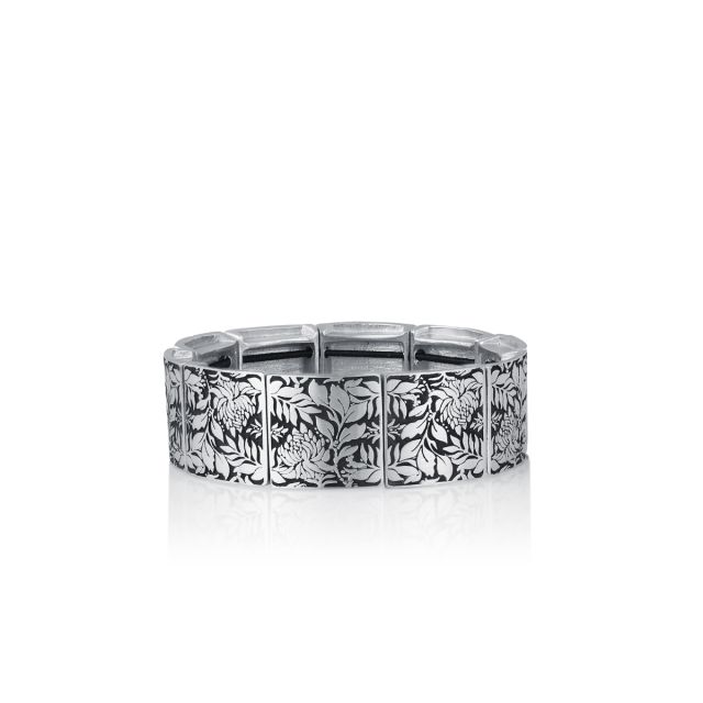 BOTANICA CUFF BRACELET -  - Amos Pewter