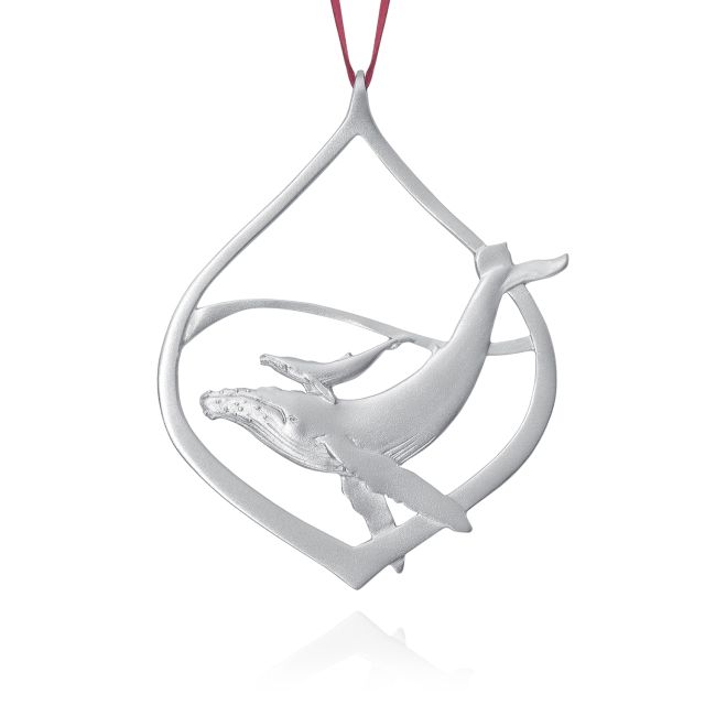 HUMPBACK COLLECTOR ORNAMENT 2019 -  - Amos Pewter