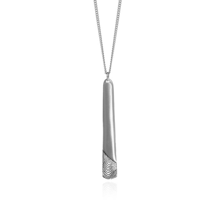 MOKUME NECKLACE -  - Amos Pewter