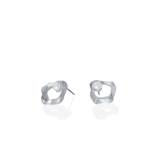 LUSTRE EARRINGS -  - Amos Pewter