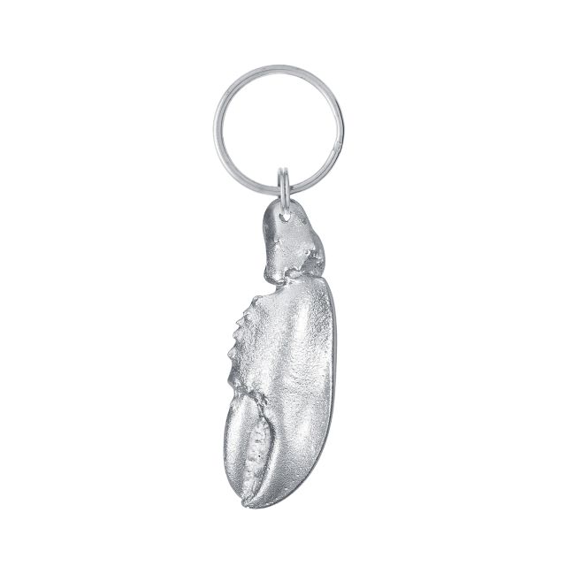 LOBSTER CLAW KEY RING - - Amos Pewter